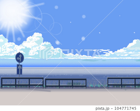 海の見える景色 104771745
