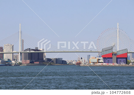 大阪港・天保山 104772608