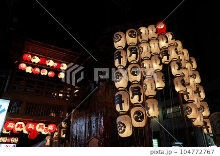 京都祇園祭山鉾 104772767