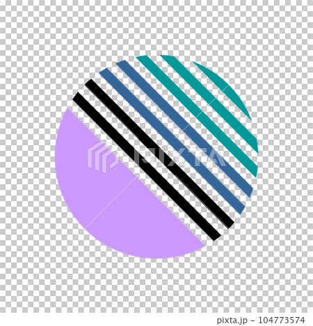 Abstract Geometric Circle Design Element. Vector Art. Abstract Geometric Circle Design Element. Vector Art. 104773574