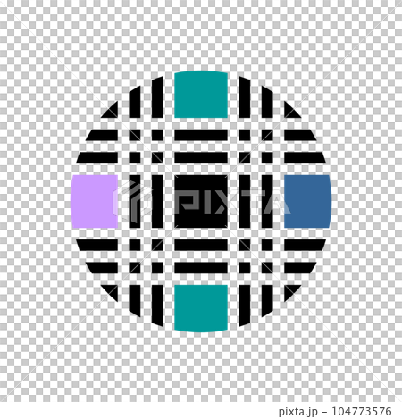 Abstract Geometric Circle Design Element. Vector Art. Abstract Geometric Circle Design Element. Vector Art. 104773576