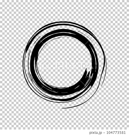 Spiral Design Element. Brush Stroke Line. Abstract Swirl Icon. Vector Art. 104773581