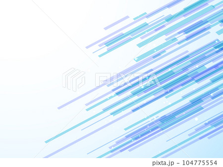 青のラインイメージ背景	 104775554