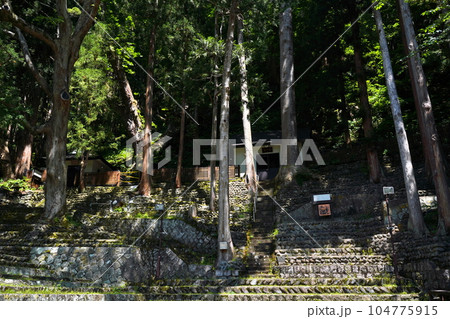 檜枝岐の舞台　福島県南会津郡檜枝岐村居平 104775915