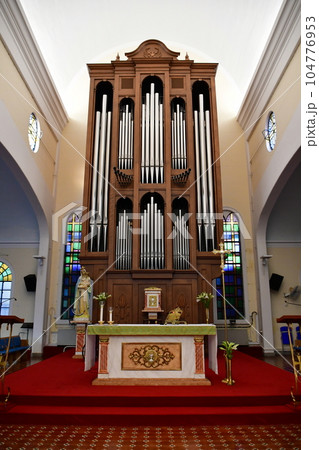 マカオ、ラザロ地区、聖ラザロ教会、パイプオルガン マカオ、ラザロ地区、聖ラザロ教会、パイプオルガン 104776953