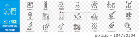 科学, 化学, アイコン, 科学, 化学, アイコン, 104780304