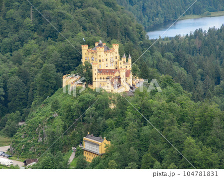 かわいいホーエンシュバンガウ城, シュバンガウ, ドイツ 104781831