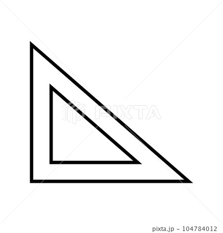 ruler icon vector 104784012