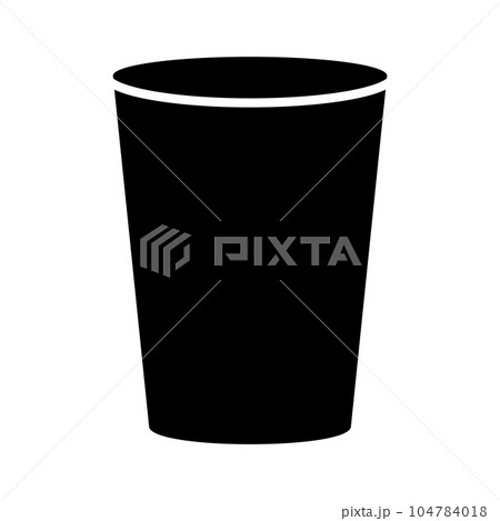drinking glass icon vector 104784018