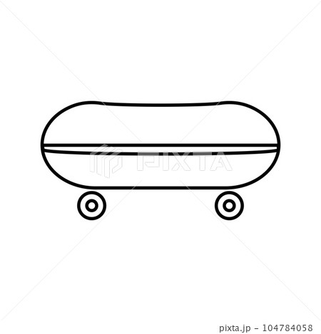 skateboard icon vector skateboard icon vector 104784058