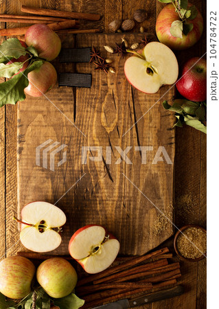 Cooking and baking with apples Cooking and baking with apples 104784722