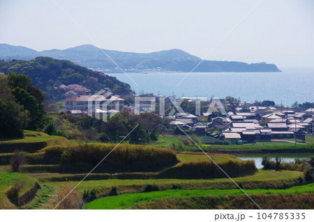 兵庫県淡路島 尾崎地区の風景 兵庫県淡路島 尾崎地区の風景 104785335