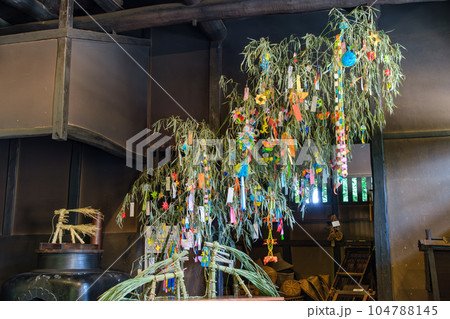 古民家のたなばた 104788145