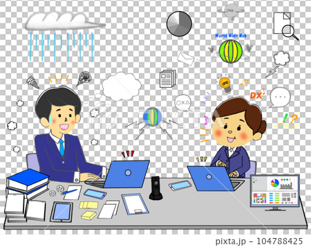 DXとABW_作業環境の選択と適正_比較 DXとABW_作業環境の選択と適正_比較 104788425