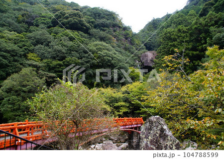 奇絶峡・滝見橋 104788599