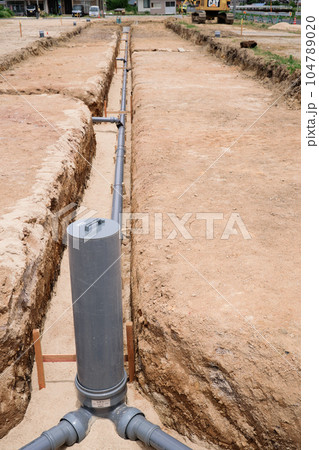 新興住宅地 ライフラインの整備 新興住宅地 ライフラインの整備 104789020