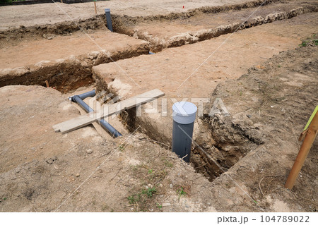 新興住宅地 ライフラインの整備 新興住宅地 ライフラインの整備 104789022
