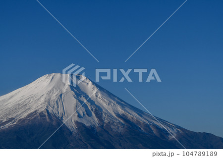 石割山からみた富士山 石割山からみた富士山 104789189