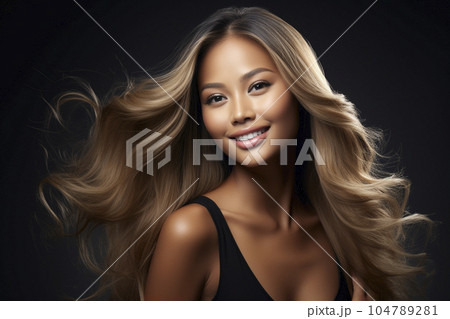 金髪女性 金髪女性 104789281