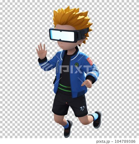 Player GAME VR 104789386