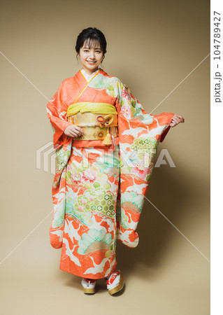 振袖　成人式　 104789427
