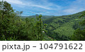 mountain landscape with blue sky 104791622