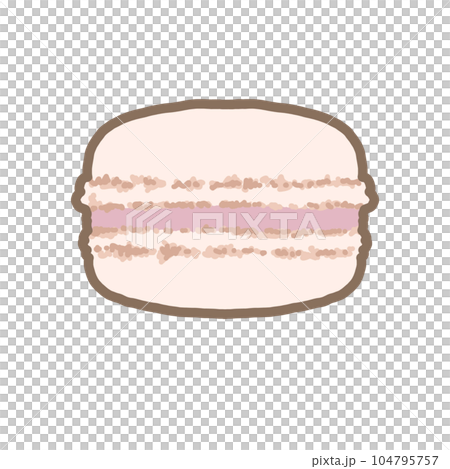 マカロン・バニラ 104795757