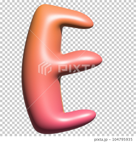 Alphabet ABC font 104795935