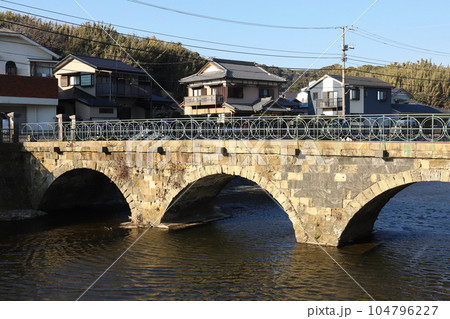 千葉　南房総　めがね橋（眺尾橋） 104796227