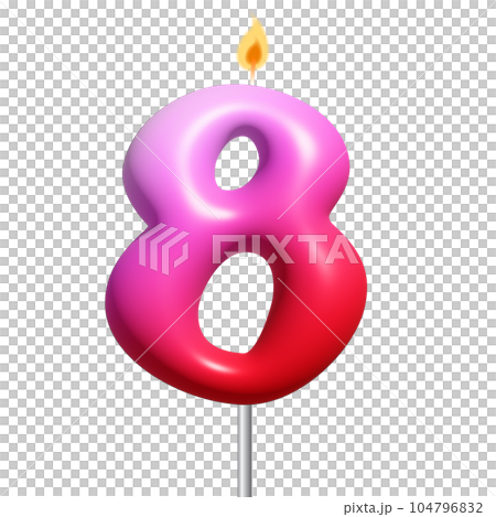 Birthday Candle Birthday Candle 104796832