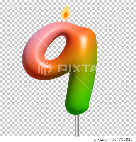 Birthday Candle Birthday Candle 104796833