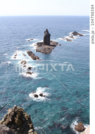 神威岩 神威岬 神威岬自然公園 積丹半島 神威岩 神威岬 神威岬自然公園 積丹半島 104798384