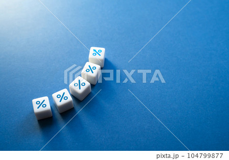 Rising percentage. Profits and dividends. Best discounts. High income on deposits and investments. Maximize financial gains. Increase payouts. Loyalty program and benefits for long-term cooperation. 104799877