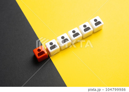 Removal of a member from the team. Staff reduction. Excluded from the team. Conflict, toxic social environment. Reducing the number of participants. Work optimization. Outsider, outcast. 104799986