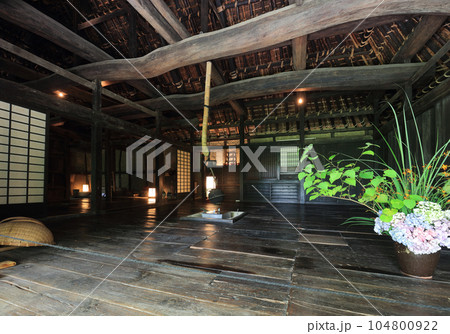 四国村ミウゼアム 下木家住宅(1781年築、一宇村、国指定重要文化財)ISO100 四国村ミウゼアム 下木家住宅(1781年築、一宇村、国指定重要文化財)ISO100 104800922