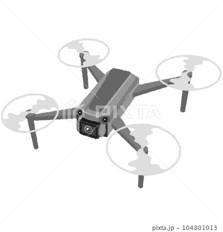 ドローンのイラスト 104801013