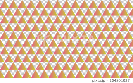 Gradation from azalea to bright green Japanese traditional pattern (scale pattern) Seamless background illustration Gradation from azalea to bright green Japanese traditional pattern (scale pattern) Seamless background illustration 104801027