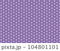 江戸紫色の日本伝統模様(麻の葉)　ぼかし線　シームレス背景イラスト 104801101