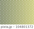 麹塵から抹茶色のグラデーション　日本伝統模様(麻の葉)　ぼかし線　シームレス背景イラスト 104801372