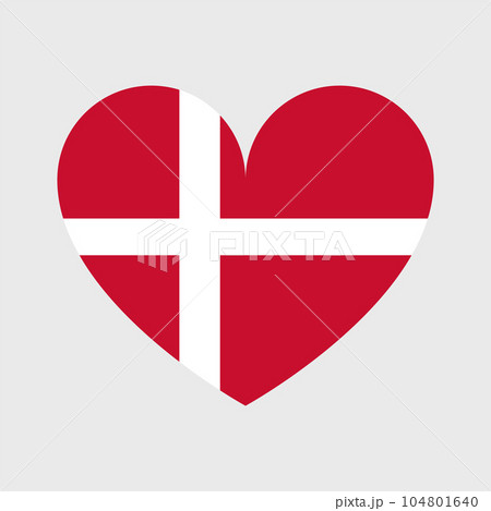 Denmark flag vector icon 104801640