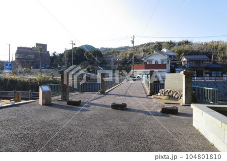 千葉　南房総　めがね橋（眺尾橋） 104801810