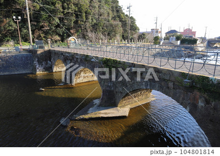 千葉　南房総　めがね橋（眺尾橋） 104801814
