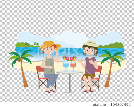 沖縄　観光　旅行　女子旅 104802496