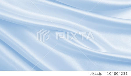 Smooth elegant blue silk or satin luxury cloth texture as abstract background. Luxurious background design Smooth elegant blue silk or satin luxury cloth texture as abstract background. Luxurious background design 104804231