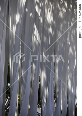 Korean traditional house, old palace, stone wall 104805860