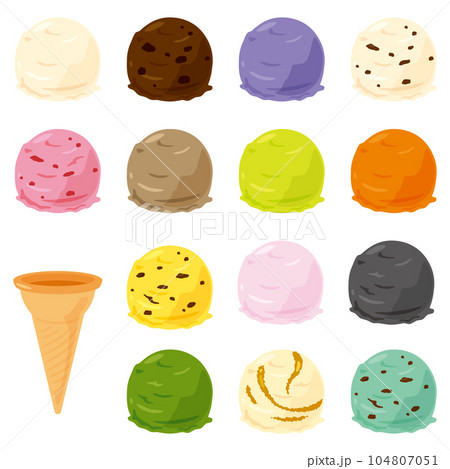 アイスのみのセット 104807051