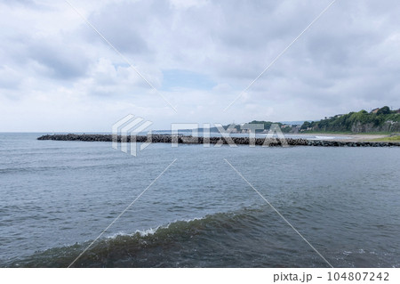 茨城県日立市 会瀬港南側の海岸 茨城県日立市 会瀬港南側の海岸 104807242