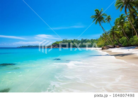 見つけた楽園(AI画像) 見つけた楽園(AI画像) 104807498