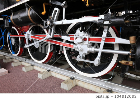 静態保存されているC56形蒸気機関車 104812085