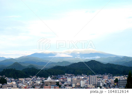 岐阜県高山市_アルプス展望公園スカイパークからの景色19_2022 104812614